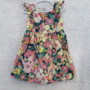 GAP Multicolor Floral Kids Dress